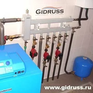 Гидрострелки с коллекторами для отопления 