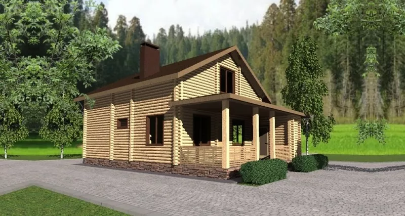 Строительство,  проектирование деревянных домов 4